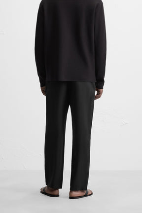 RELAXED FIT FLOWING TROUSERS - Image 3