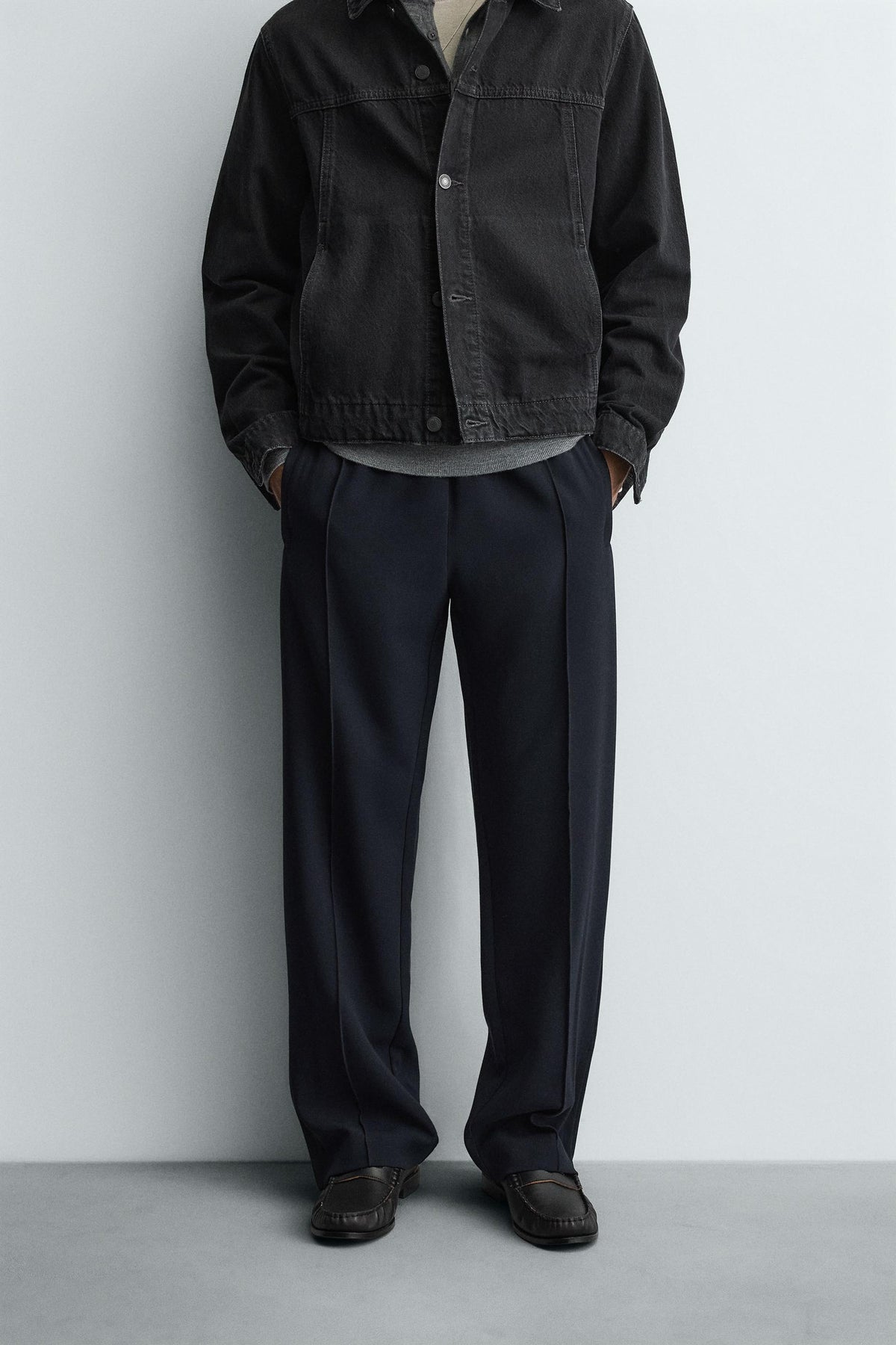 FLOWING TROUSERS WITH ZIPS - Image 2
