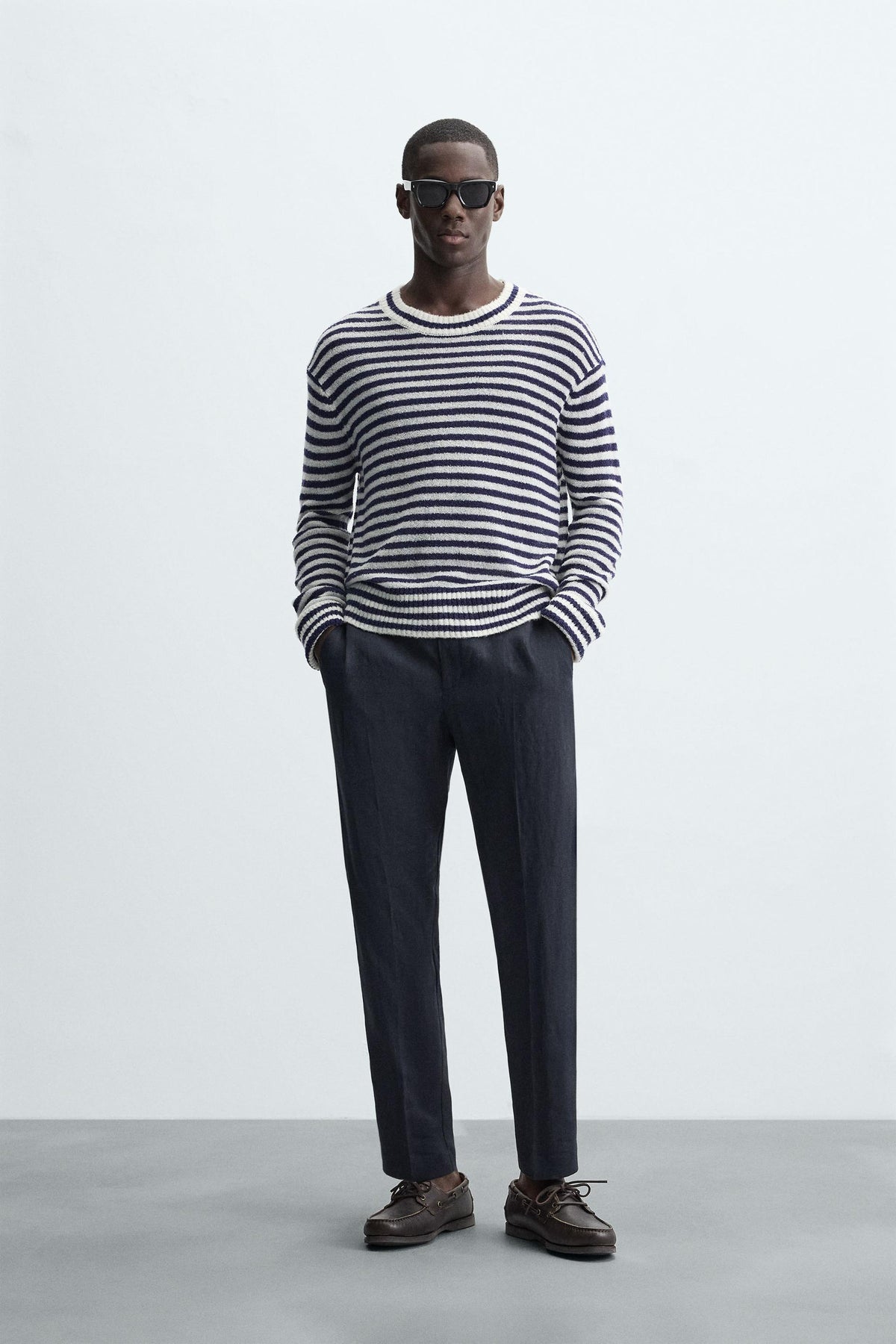 100% LINEN TROUSERS - Image 1