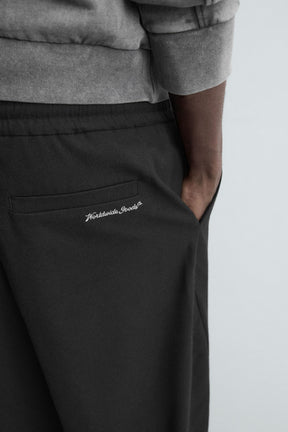 TEXTURED RELAXED FIT TROUSERS - Image 6