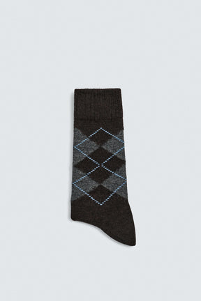 ARGYLE WOOL SOCKS - Image 2