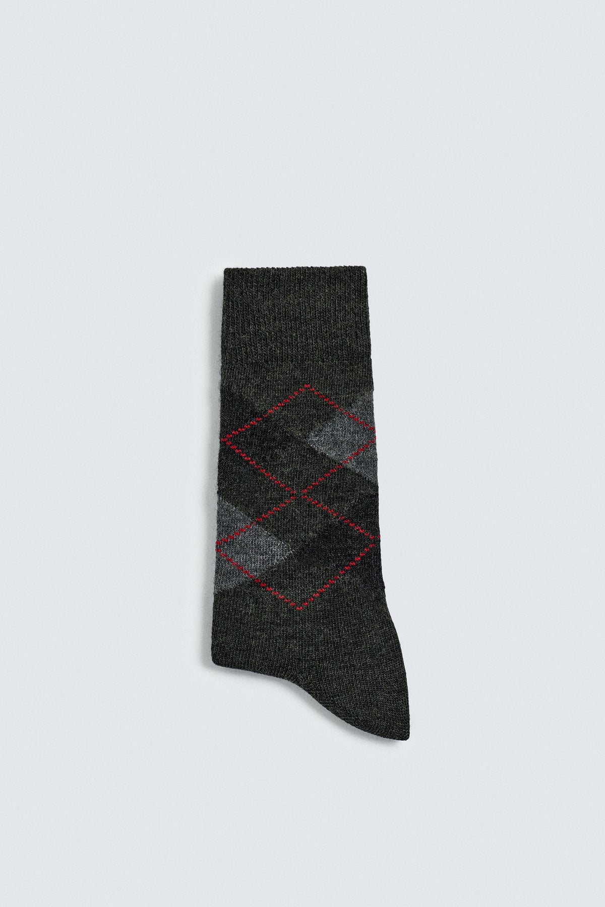 ARGYLE SOCKS WITH WOOL - Image 2