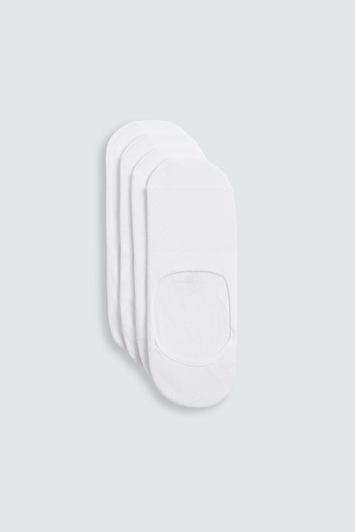 BASIC PACK OF 4 NO-SHOW SOCKS - Image 1