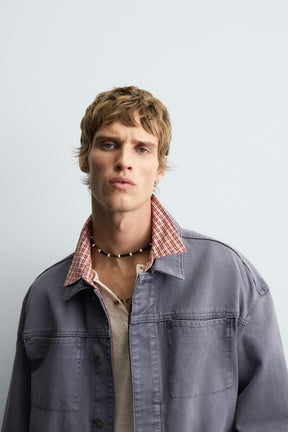 BOXY FIT WASHED JACKET - Image 6