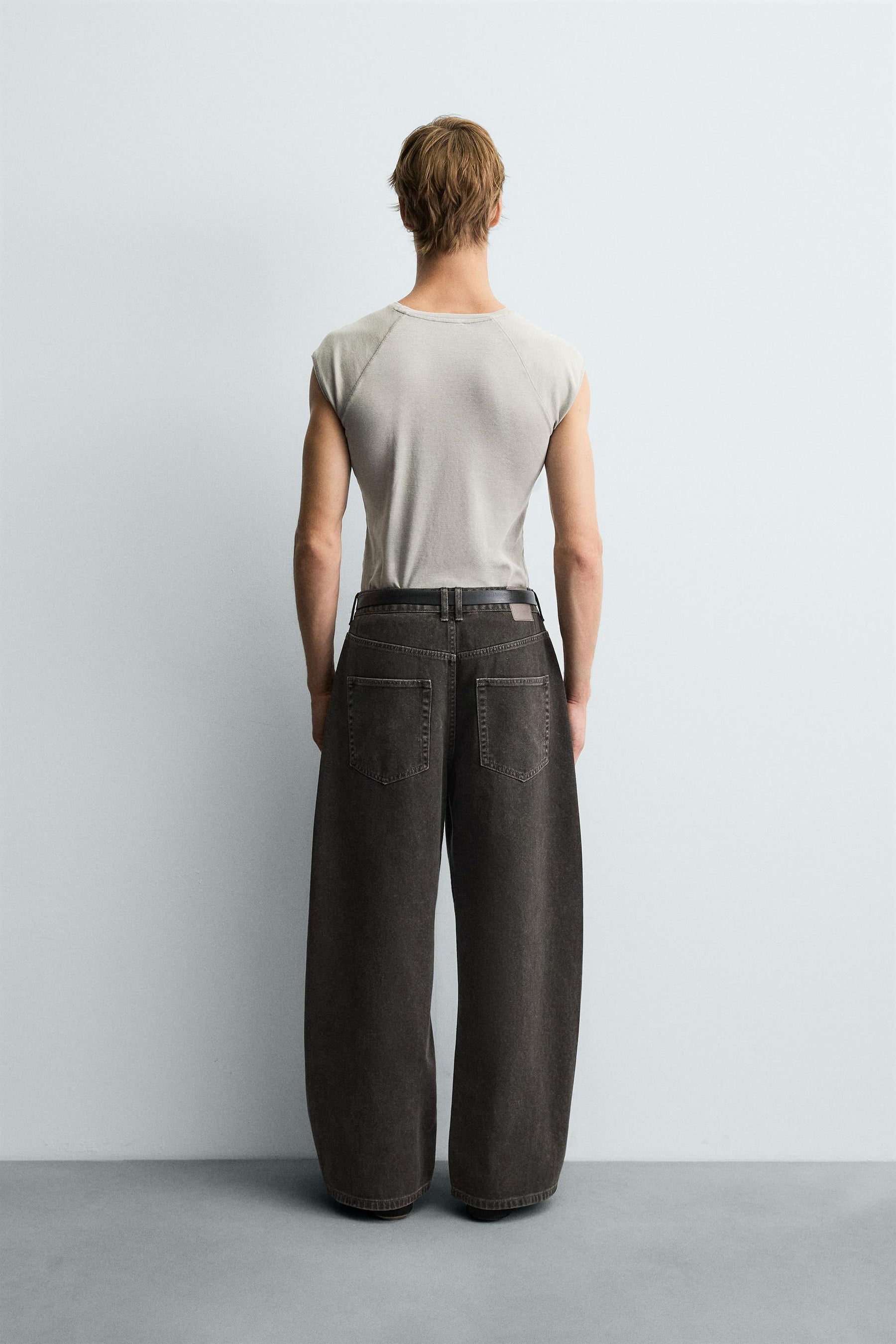 TWIST SEAM RELAXED FIT TROUSERS - Image 3