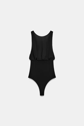 Georgette Bodysuit with Bows