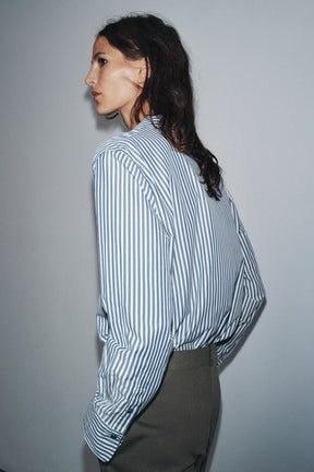 Striped Flowing Shirt