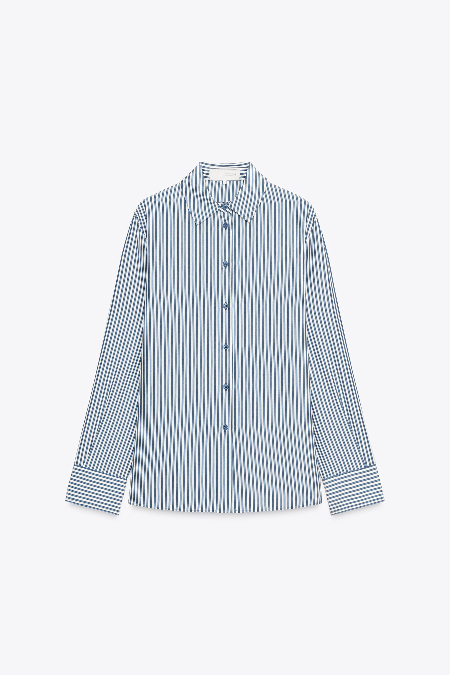 Striped Flowing Shirt