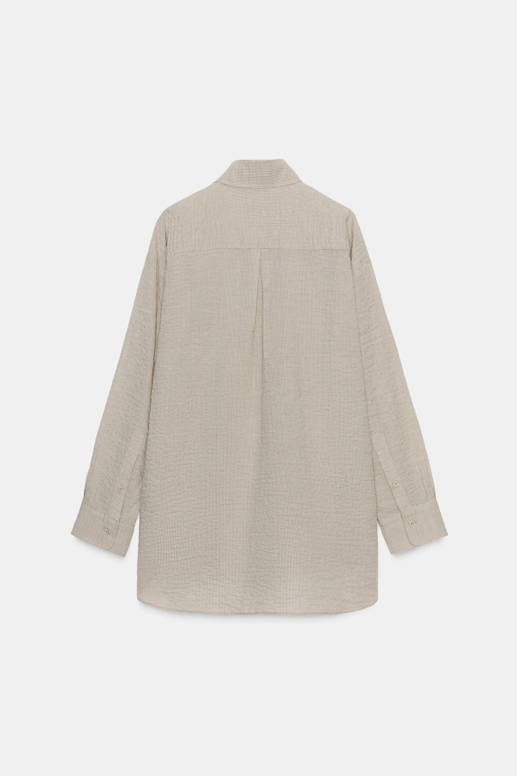 OVERSIZE TEXTURED SHIRT