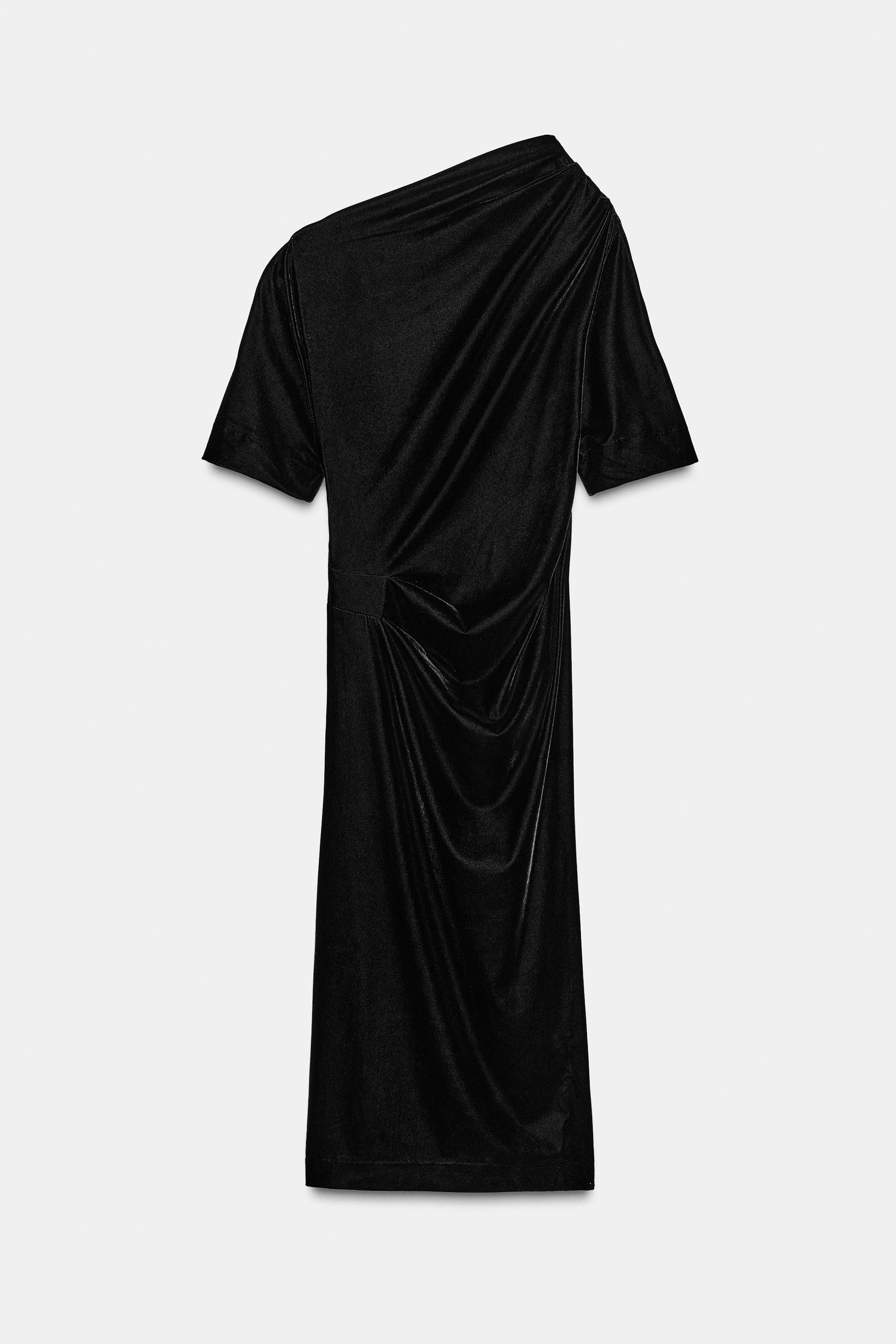 ZW COLLECTION VELVET DRESS - Image 7