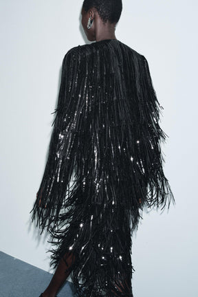 ZW COLLECTION LIMITED EDITION FRINGED JACKET - Image 5
