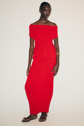 Textured Layered Fashion Top