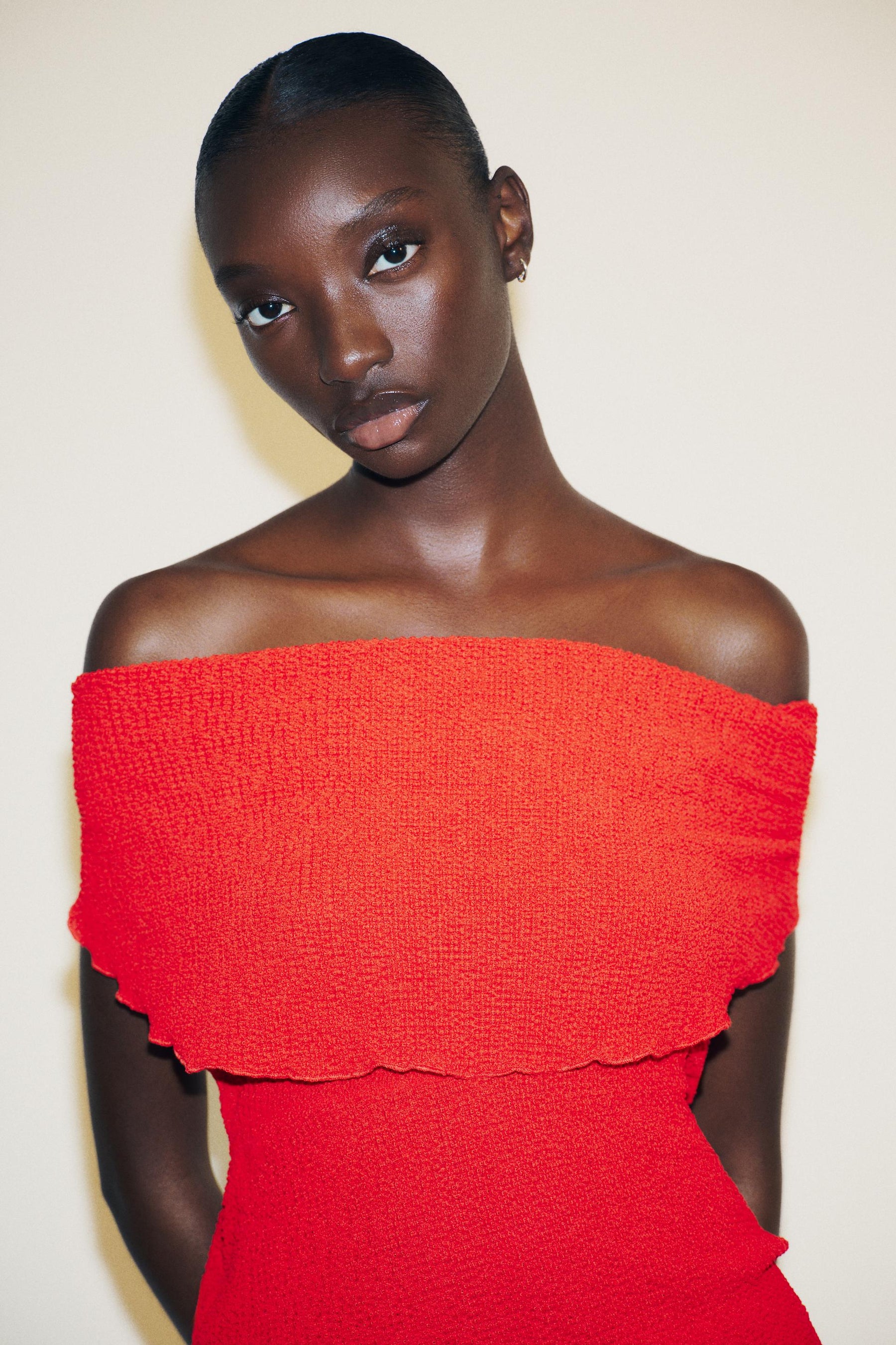 Textured Layered Fashion Top