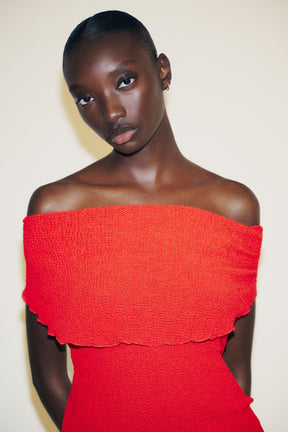 Textured Layered Fashion Top