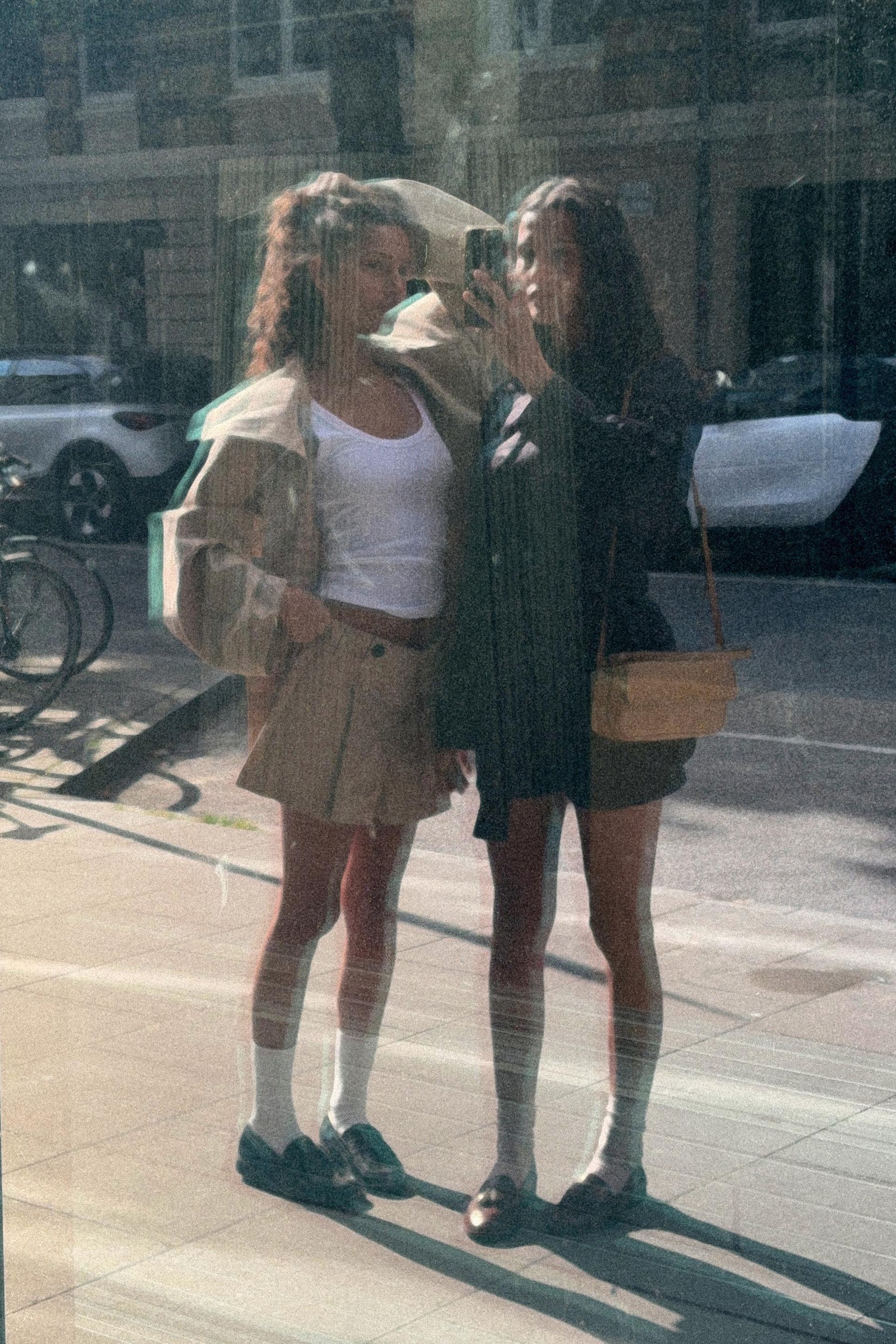 Pleated Button Shorts