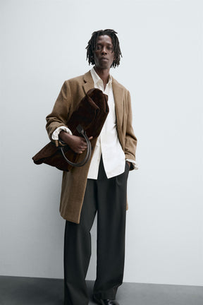 REGULAR FIT WOOL COAT - Image 7