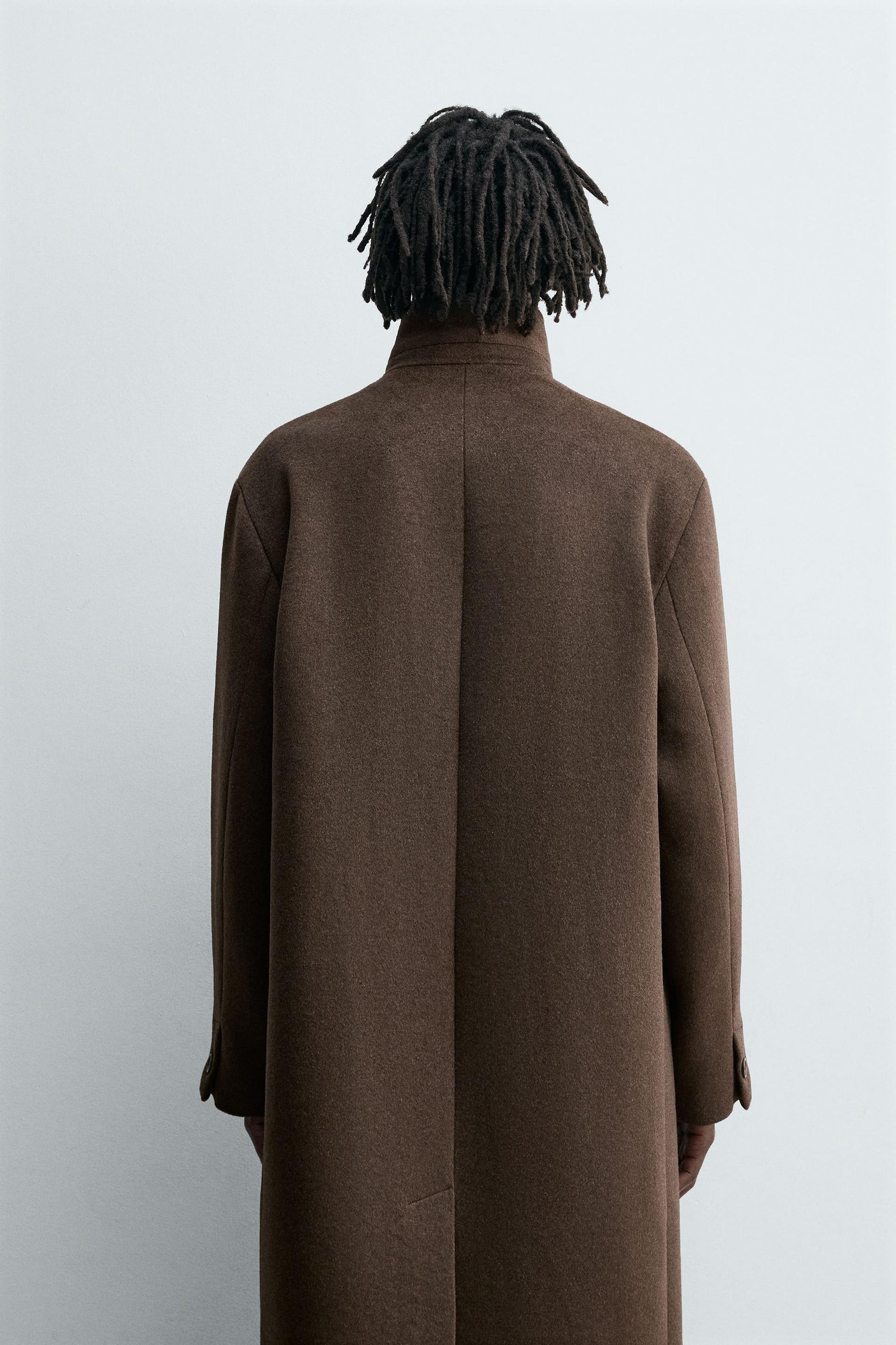 TEXTURED WOOL COAT - Image 3