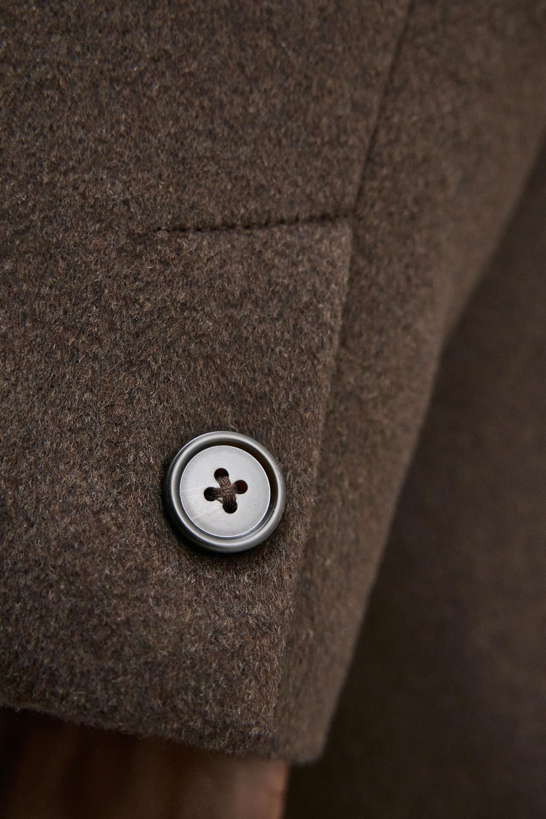 TEXTURED WOOL COAT - Image 7