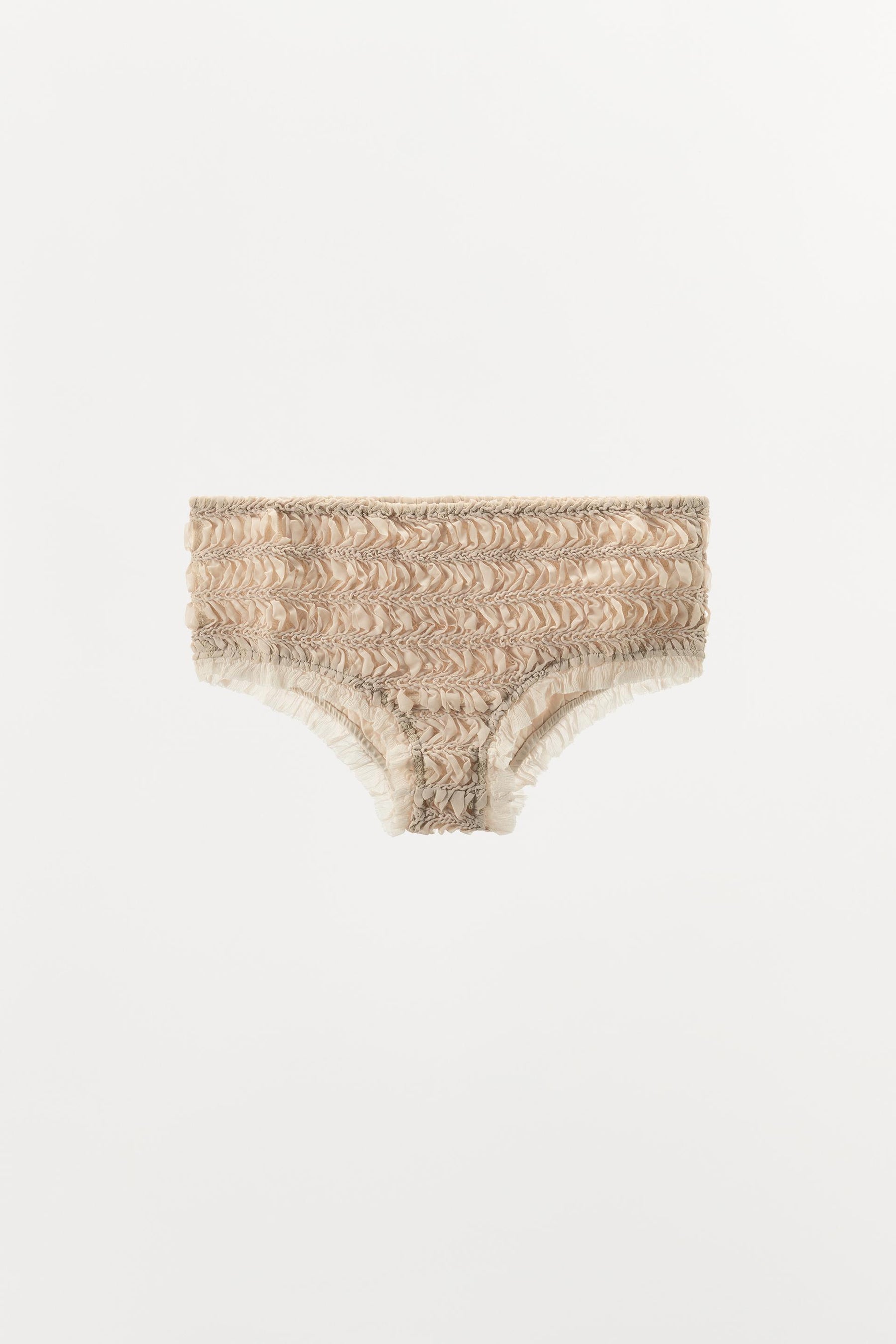 Textured Mini Shorts