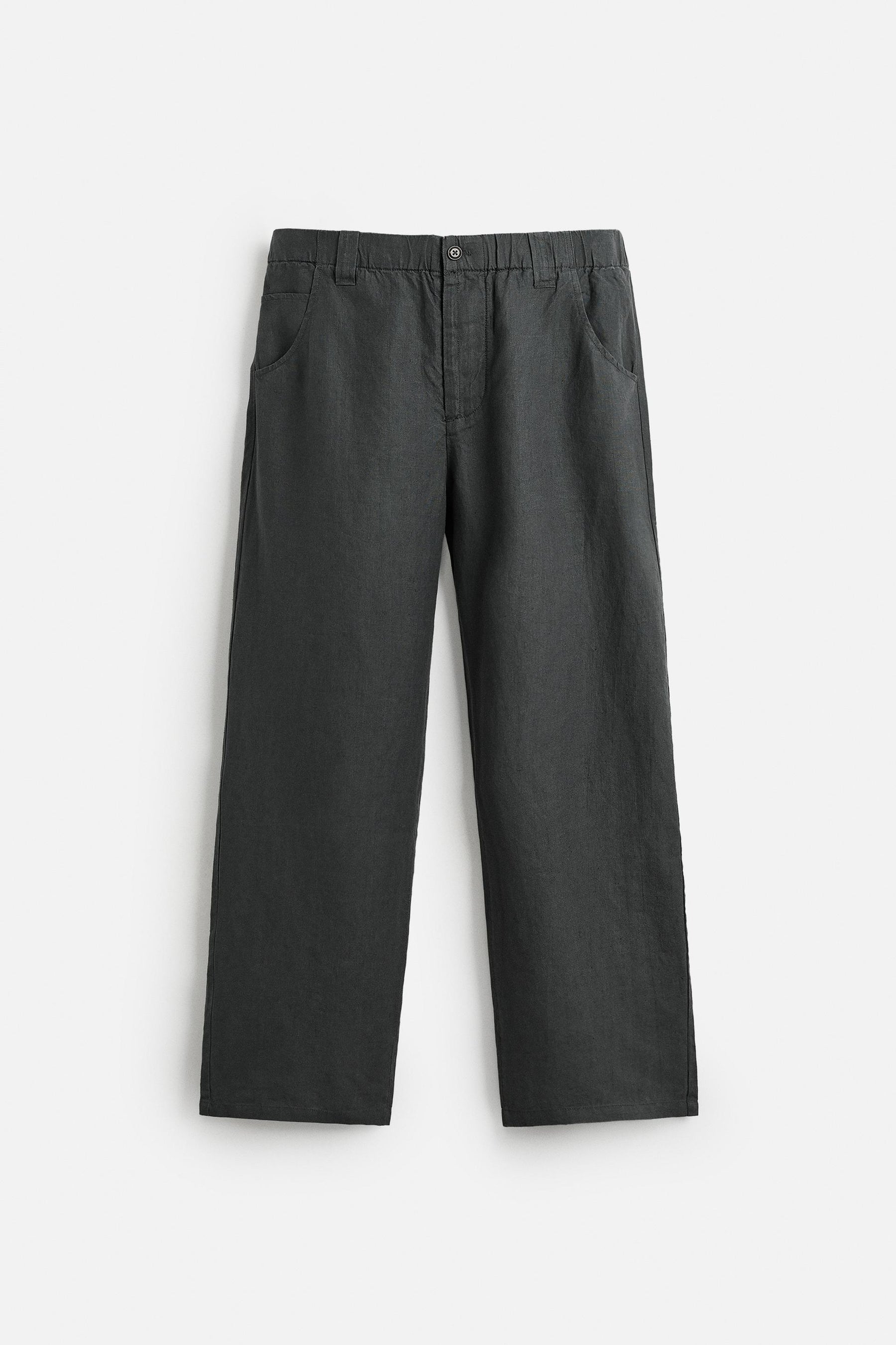 100% HEMP RELAXED FIT TROUSERS - Image 7