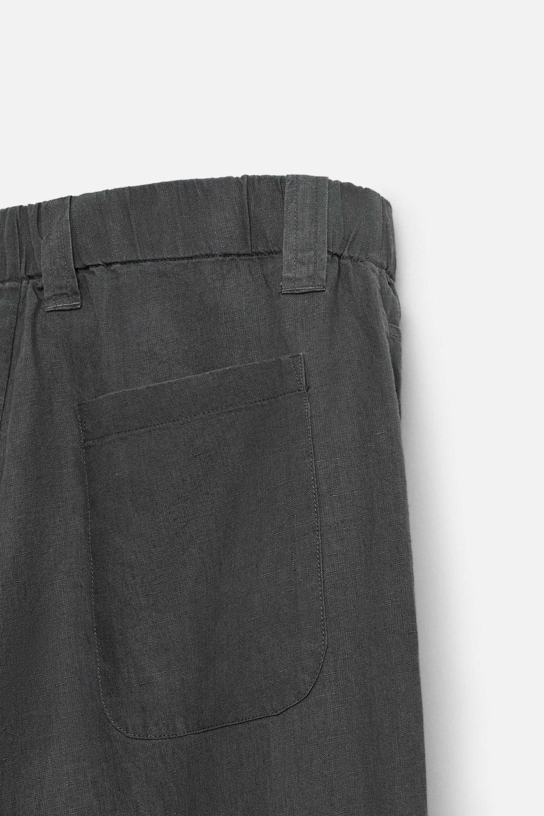 100% HEMP RELAXED FIT TROUSERS - Image 8