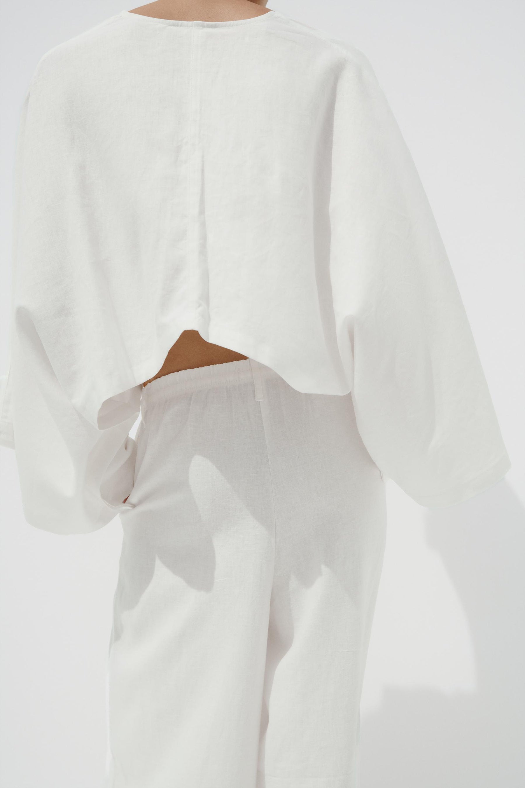 Asymmetric Kimono Cape