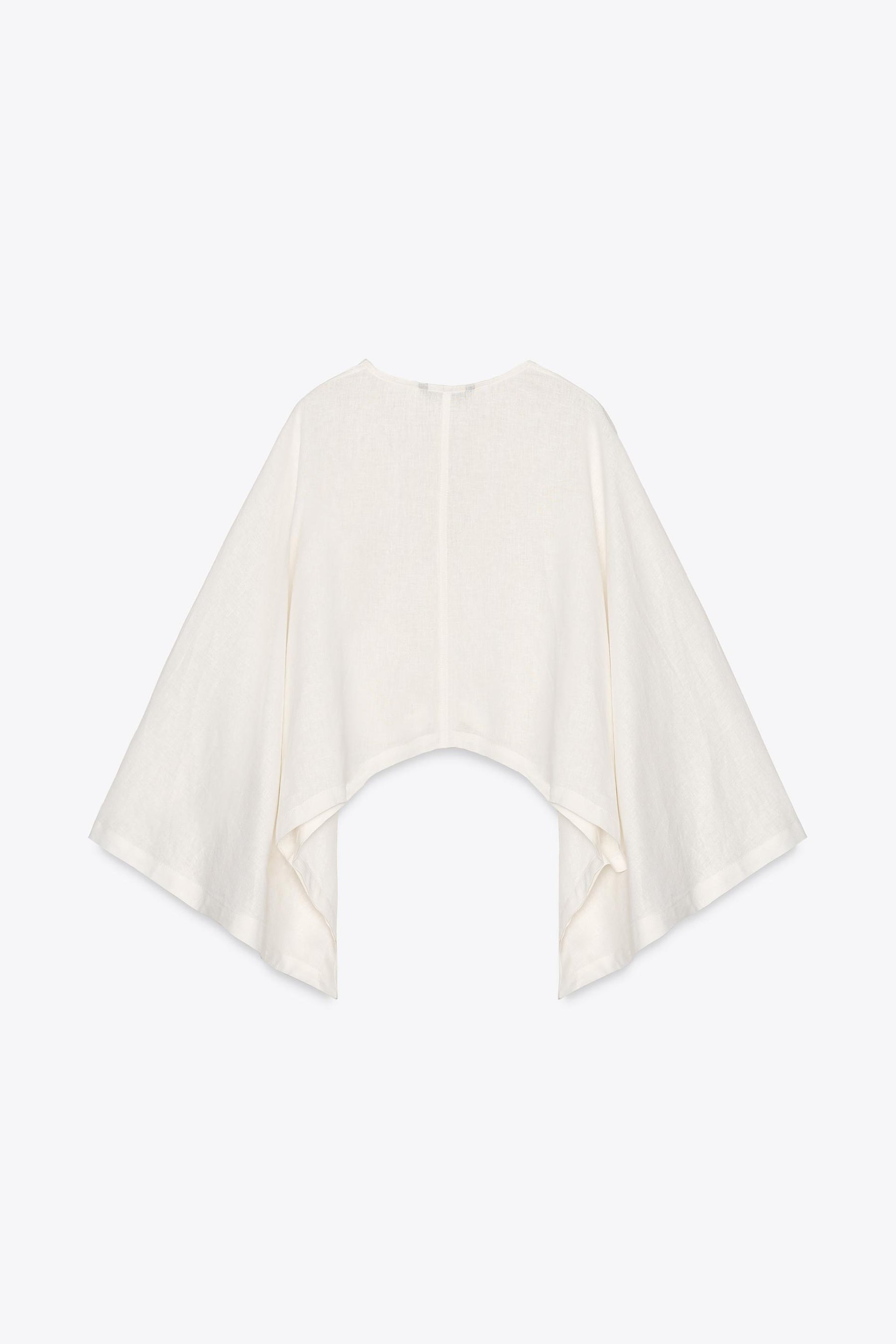 Asymmetric Kimono Cape