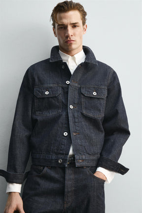 CROPPED FIT LIMITED EDITION DENIM JACKET - Image 6