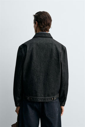 REGULAR FIT DENIM JACKET - Image 3