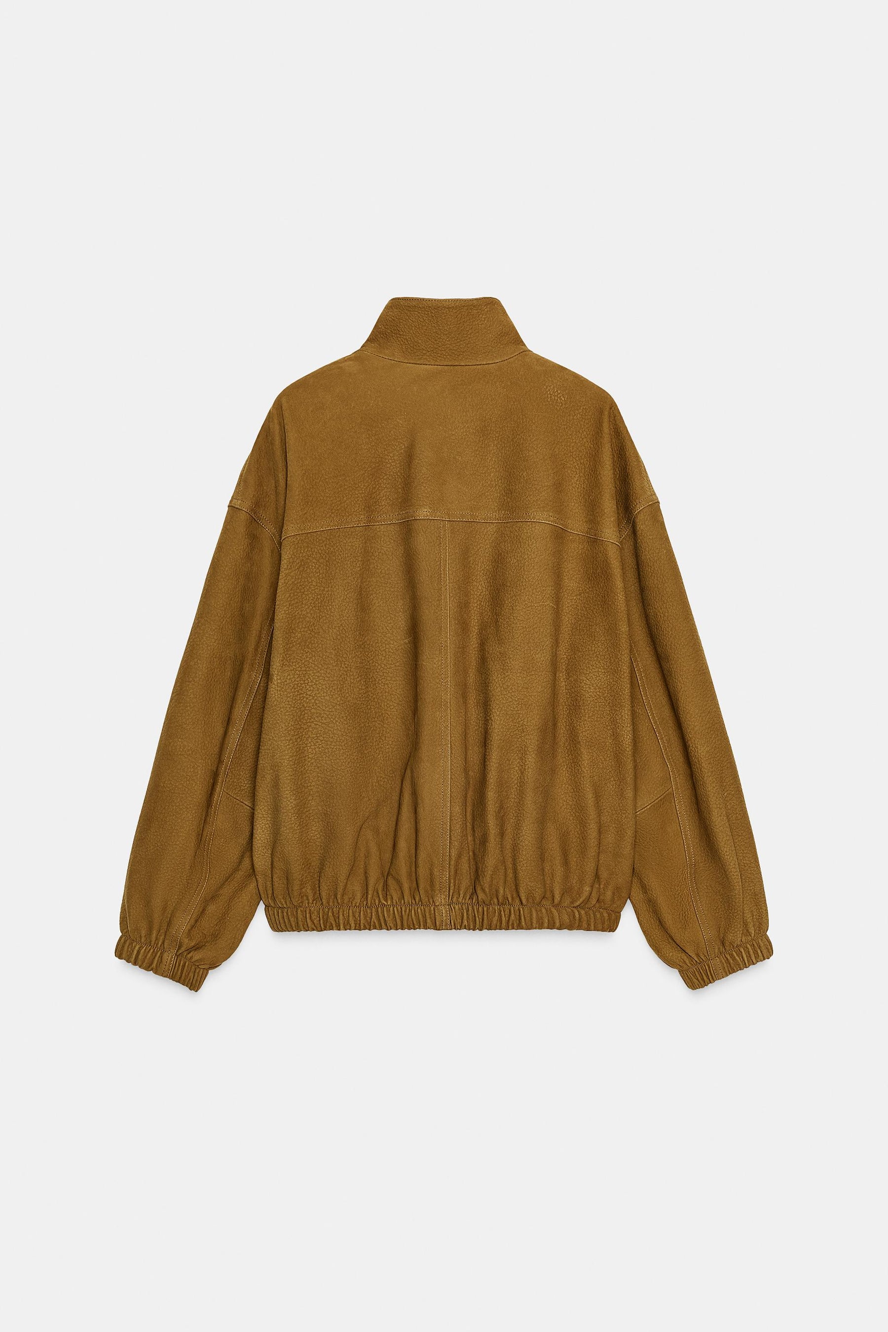 100% Leather Bomber Jacket