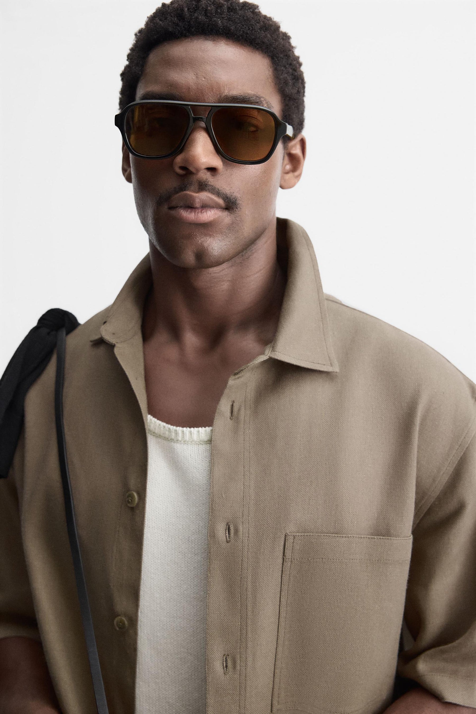 VISCOSE AND JUTE SHIRT - Image 5