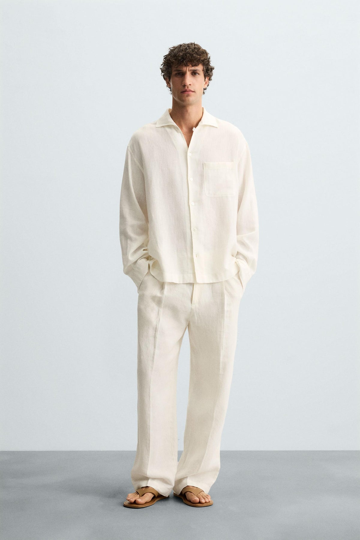 FLOWING REGULAR FIT SHIRT - Image 1