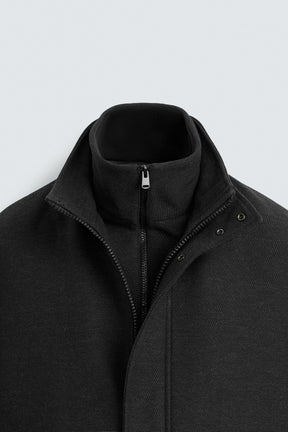 COAT WITH DETACHABLE COLLAR - Image 9