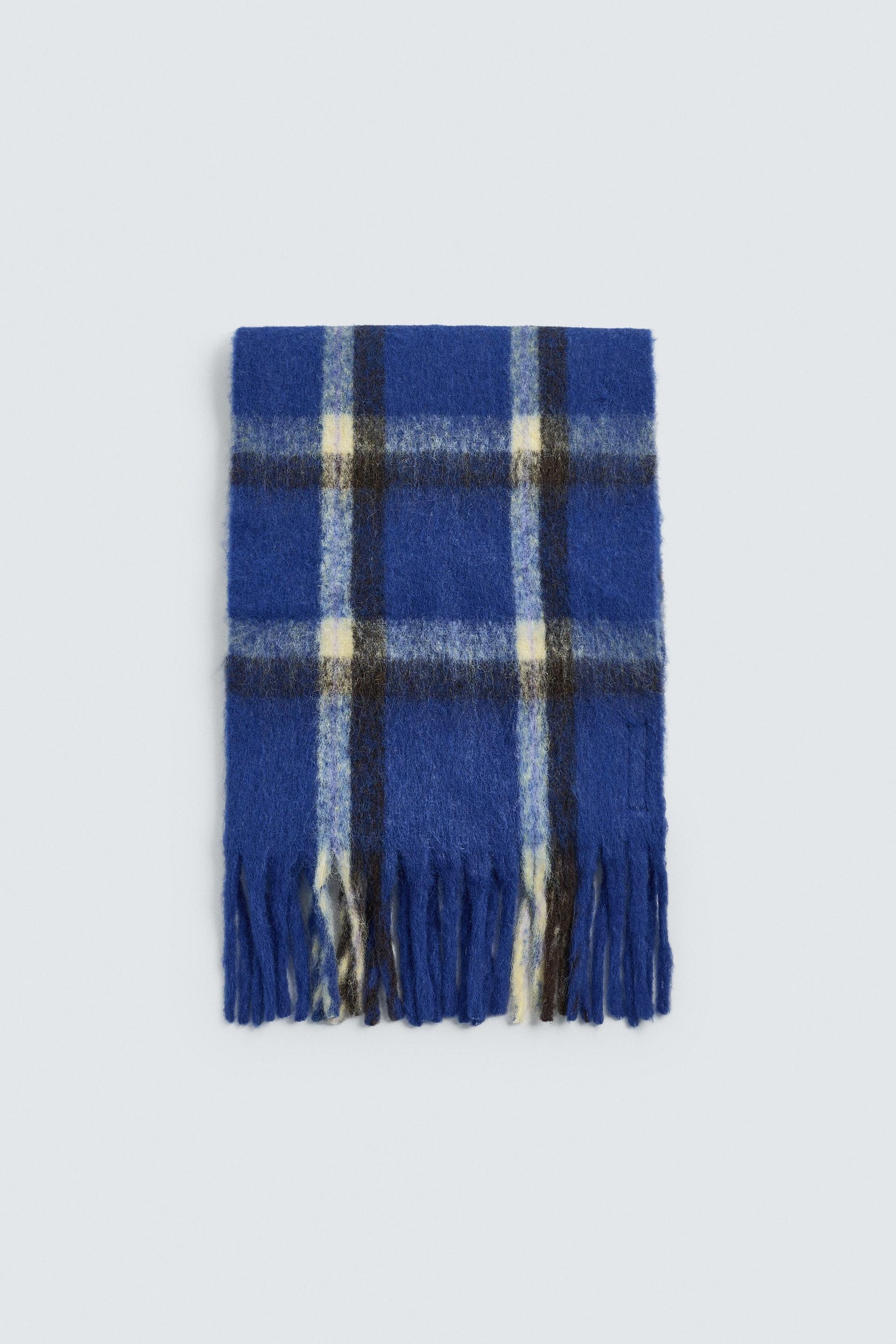 BRUSHED CHECK SCARF - Image 3