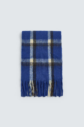 BRUSHED CHECK SCARF - Image 3