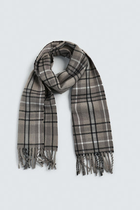 Plaid Scarf Combination