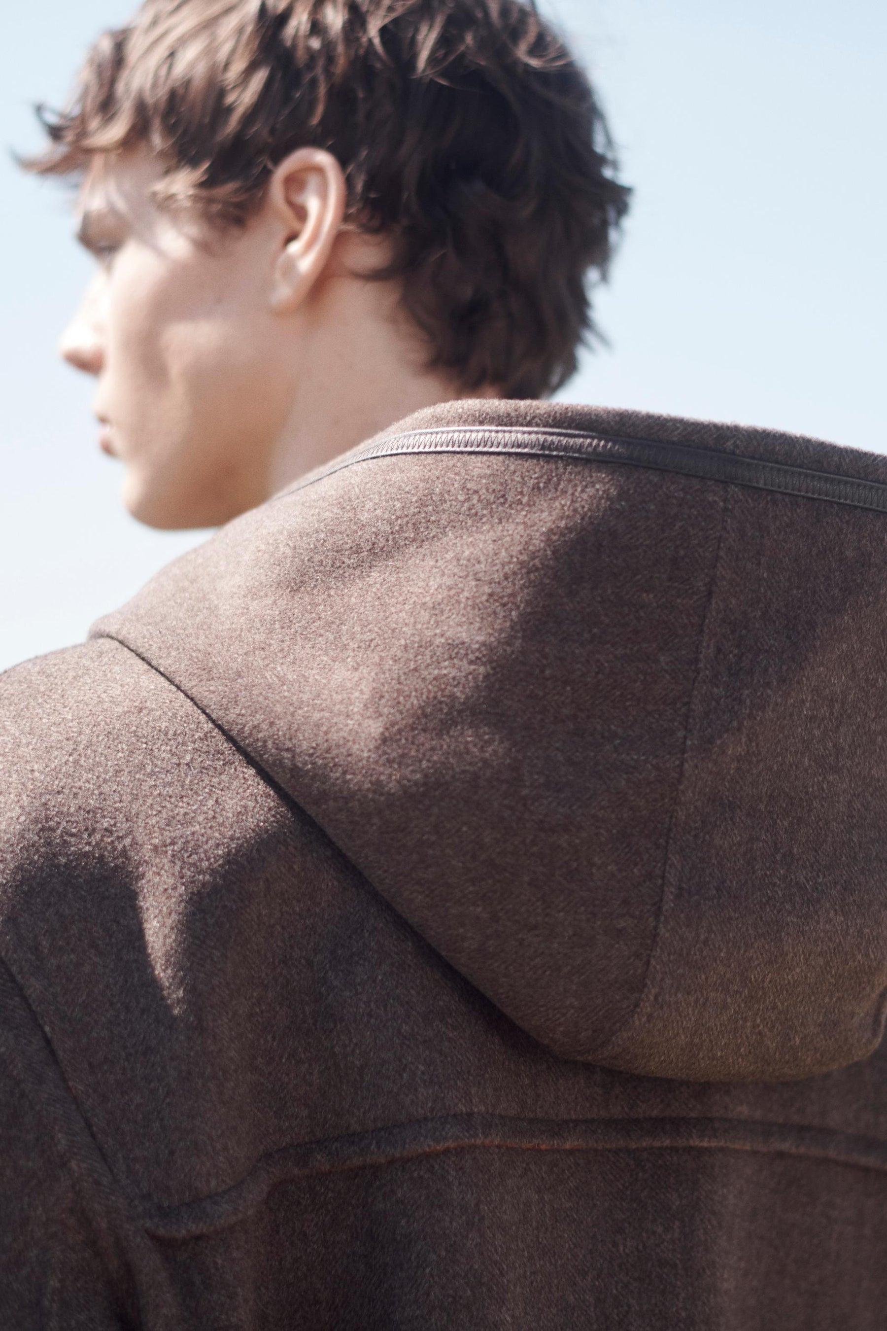 Wool Contrast Coat - Image 6