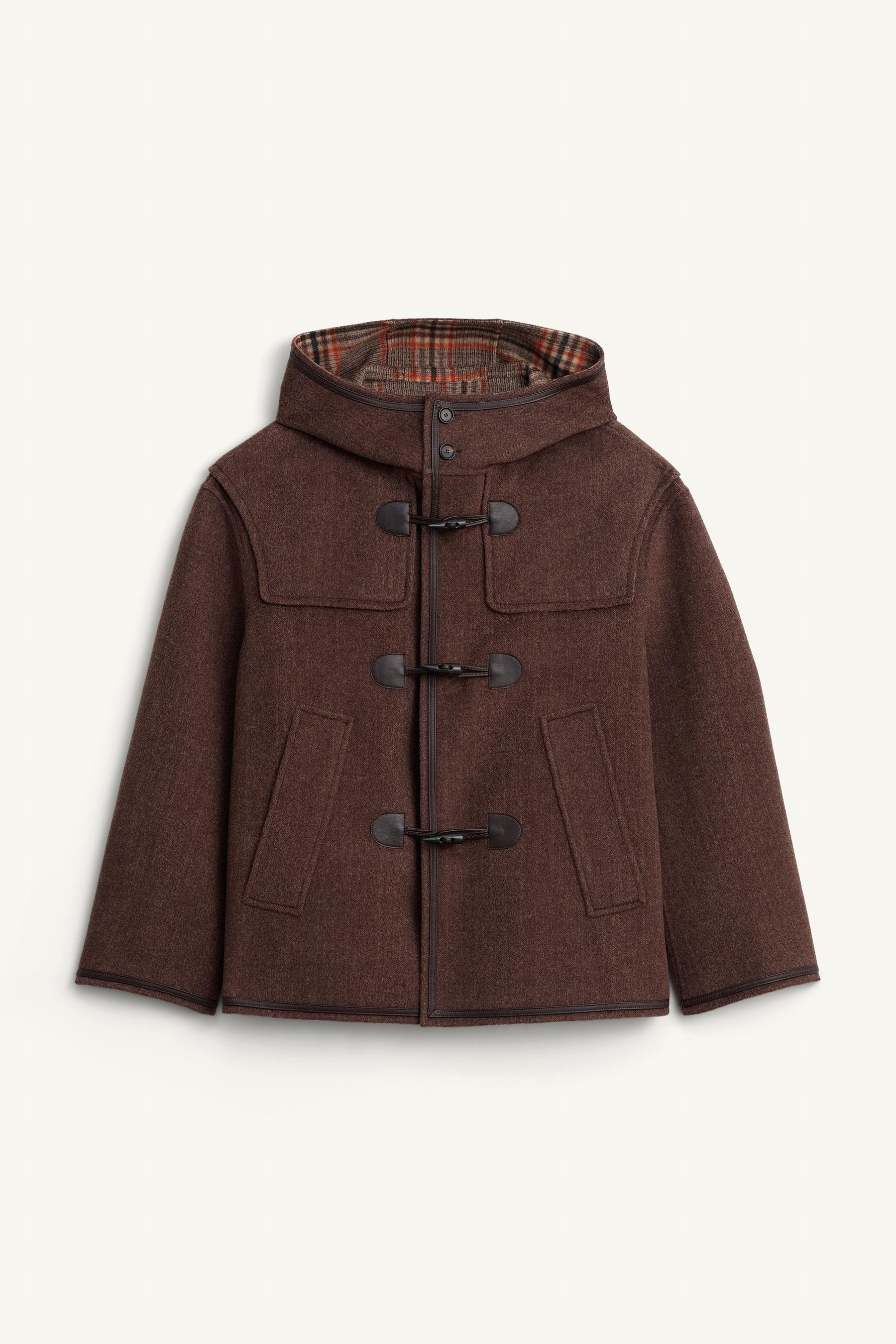 Wool Contrast Coat - Image 7