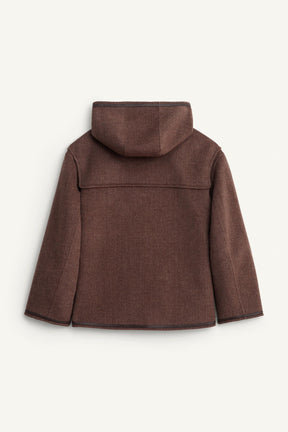Wool Contrast Coat - Image 8