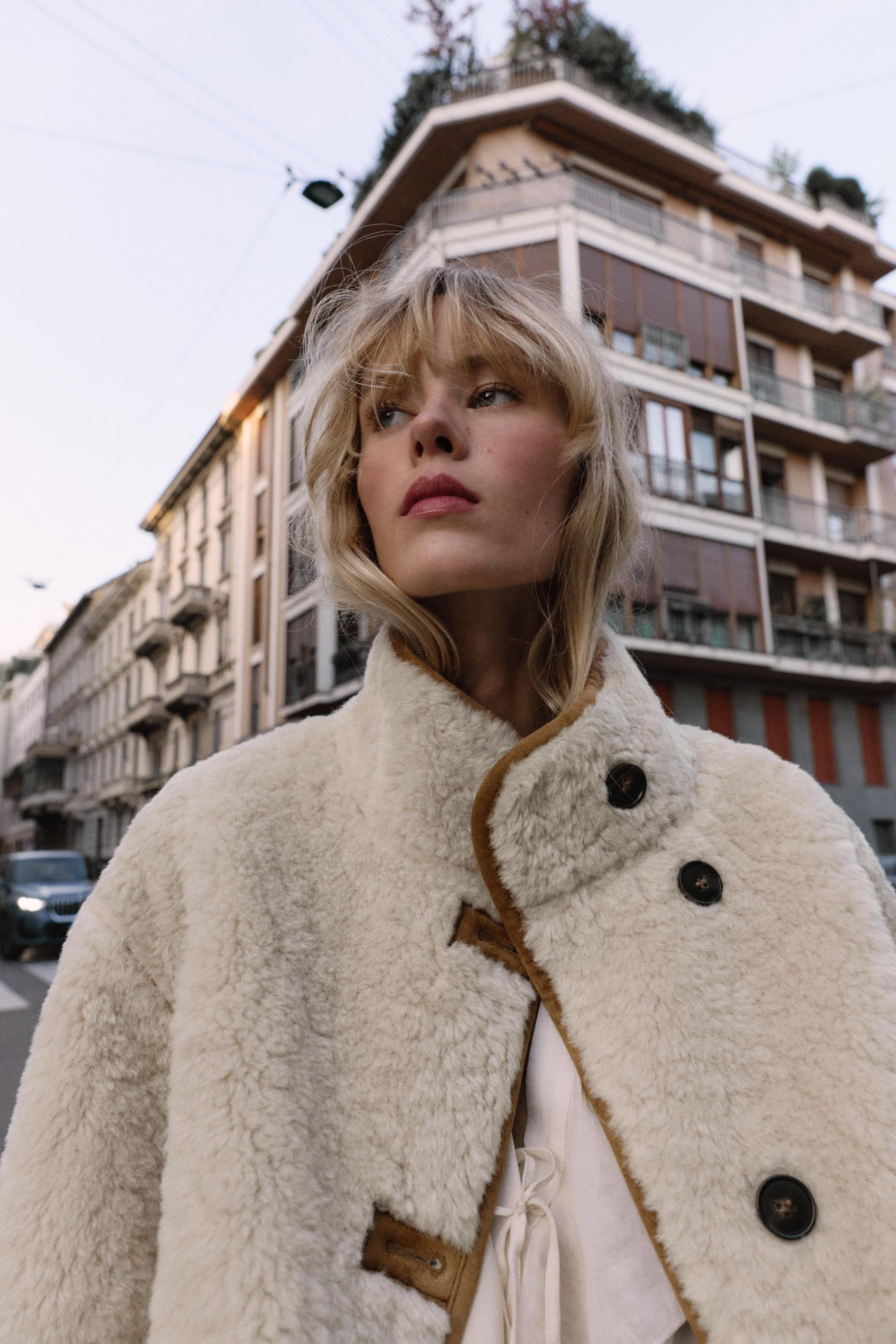 REVERSIBLE DOUBLE-FACED JACKET