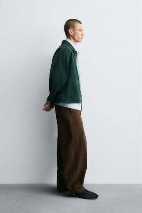 CROPPED FIT DENIM JACKET - Image 4