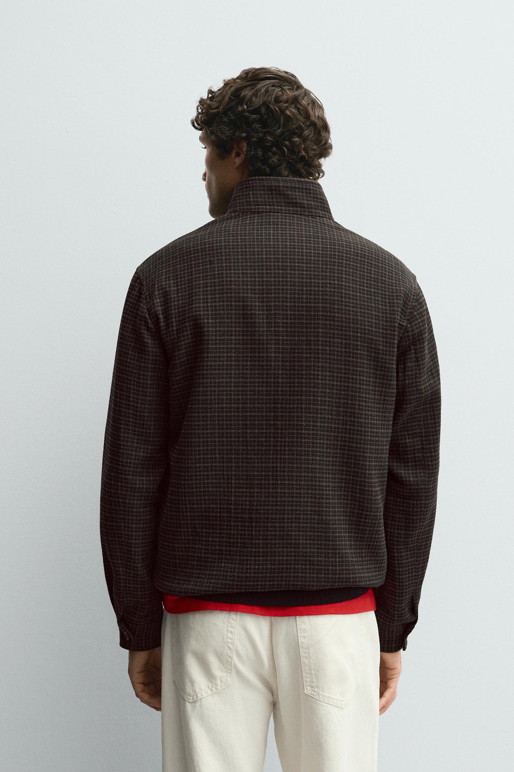 CHECK STRUCTURE JACKET - Image 3