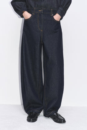 Ankle Balloon Mid-Waist Jeans