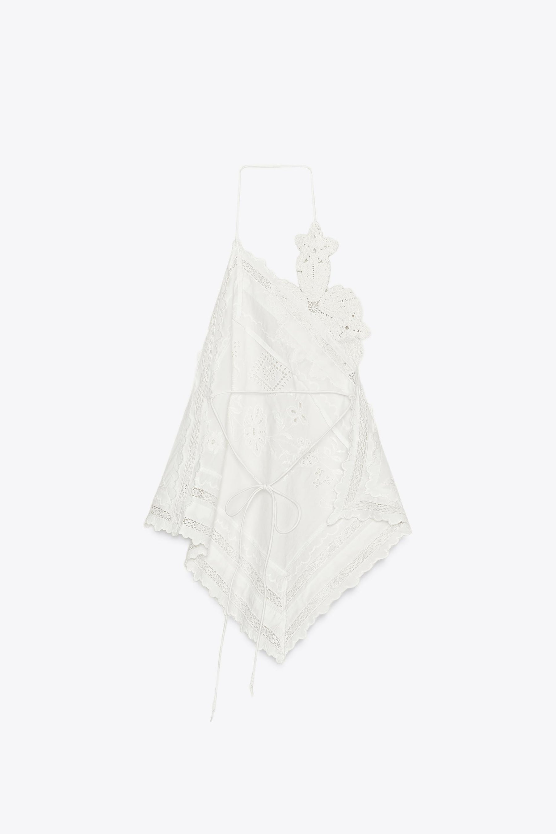 Floral Asymmetric Fashion Top