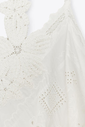 Floral Asymmetric Fashion Top