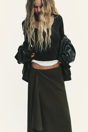 ASYMMETRIC FASHION SKIRT
