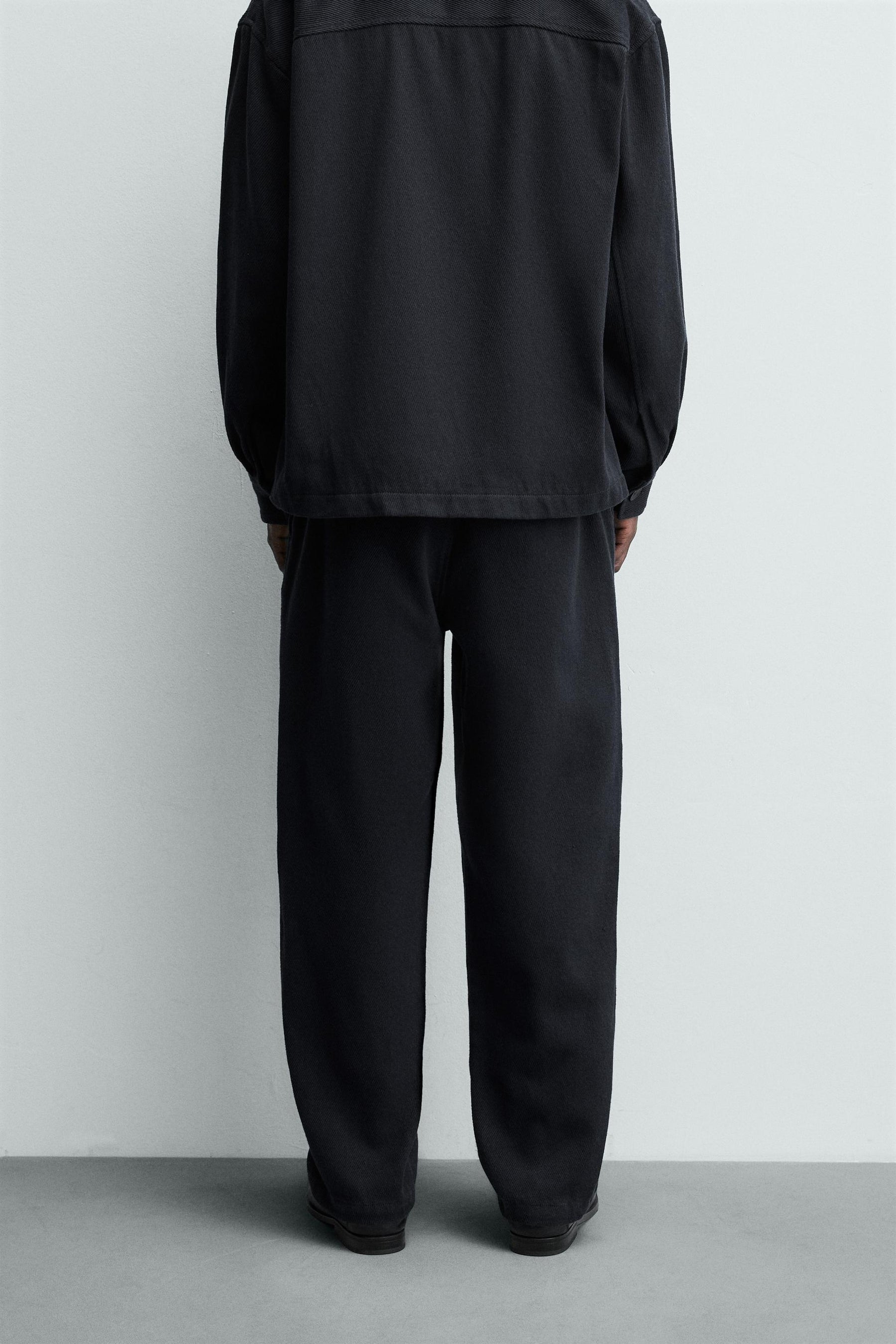 REGULAR FIT TWILL TROUSERS - Image 3