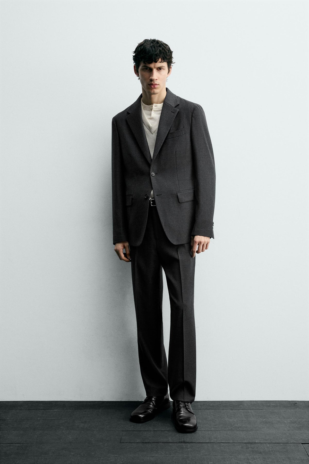 WOOL SUIT BLAZER - Image 1