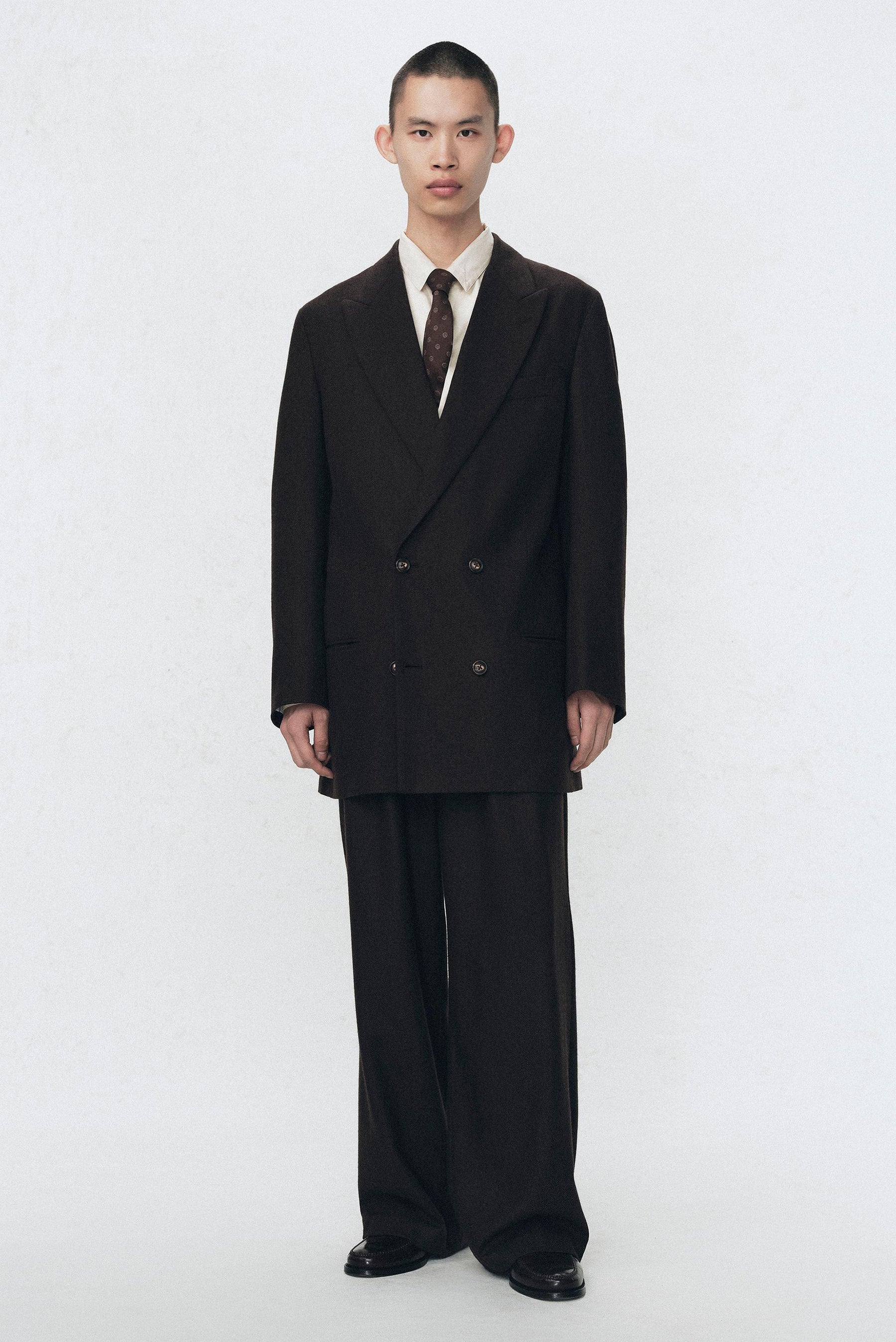 FLANNEL TAILCOAT BLAZER SOSHIOTSUKI X - Image 1