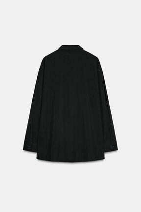 Poplin Shirt with Tabs